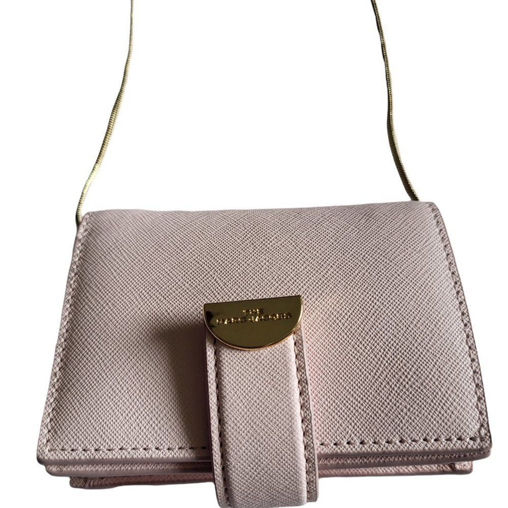 The Marc Jacobs Leather Card-Case-On Chain Mini Bag - Picture 2 of 7